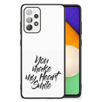 Samsung Galaxy A52 | A52s (5G/4G) | Telefoon Hoesje | met tekst Heart Smile