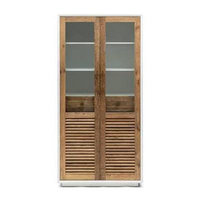 Rivièra Maison Buffetkast 'Lake House' Eikenhout en glas, 205 x 100cm