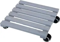 Esschert Design trolley grijs vierkant indoor - thumbnail