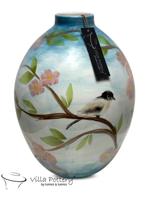 Blossom Vaas 19x29cm blauw - thumbnail