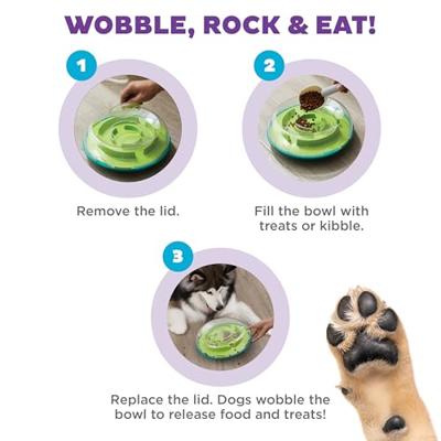 NINA OTTOSSON WOBBLE BOWL GROEN - thumbnail