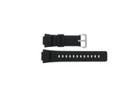 Horlogeband Casio G-100 / G-101 / G-200 / G-2110 / G-2300 Kunststof/Plastic Zwart 16mm - thumbnail