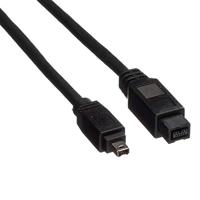 ROLINE IEEE 1394b / IEEE 1394 kabel, 9/4-polig, zwart, 1,8 m - thumbnail