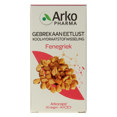 Arkocaps Fenegriek 40 Capsules Arkocaps Fenegriek 40 Capsules
