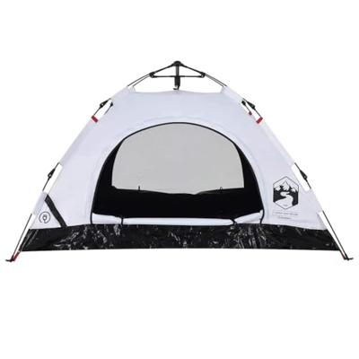 VidaXL Tent 2-persoons snelontgrendeling verduisterende stof wit VidaXL Tent 2-persoons snelontgrendeling verduisterende stof wit
