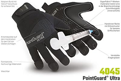 HexArmor PointGuard Ultra 4045 6000509 Werkhandschoen Katoen, Nylon Maat (handschoen): 9 EN 388 1 paar