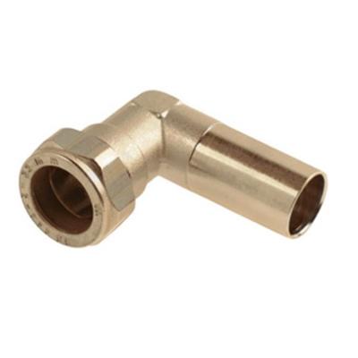 Bonfix knelkoppeling - Inschuifkniekoppeling - 15mm x 15u - Messing