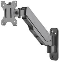 Manhattan 461603 Monitor-wandbeugel 1-voudig 43,2 cm (17) - 81,3 cm (32) Zwart Draaibaar, In hoogte verstelbaar, Kantelbaar, Zwenkbaar, Roteerbaar - thumbnail