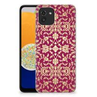 Siliconen Hoesje Samsung Galaxy A03 Barok Pink - thumbnail