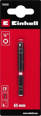 Einhell 1/465mm 134220 Dopsleuteladapter Aandrijving 1/4 65 mm 1 stuk(s) Einhell 1/465mm 134220 Dopsleuteladapter Aandrijving 1/4 65 mm 1 stuk(s)