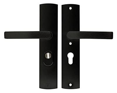 AXA Veiligheidsbeslag Curve Plus kruk Blok PC55 anti-kerntrek zwart