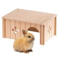 Ferplast knaaghuis sin 4646 hout - thumbnail