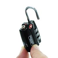 Burg Wächter 32991 Hangslot 30.80 mm TSA Zwart Cijferslot - thumbnail