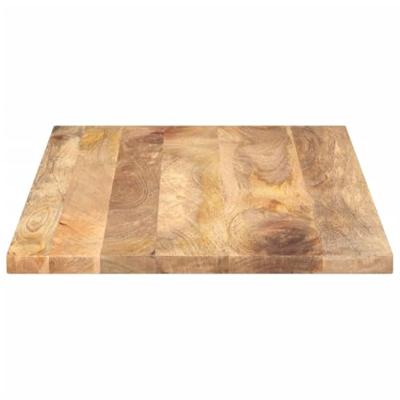 Tafelblad rechthoekig 100x60x2,5 cm massief mangohout