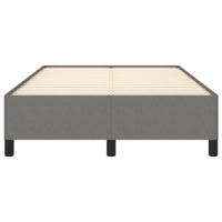 Bedframe zonder matras 120x200 cm stof donkergrijs - thumbnail