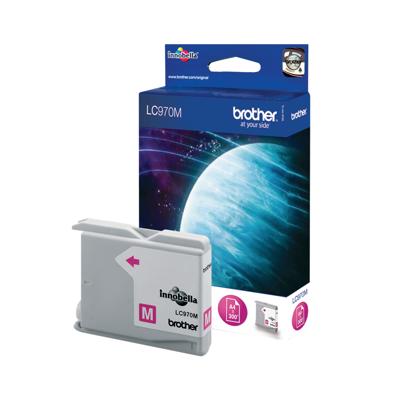 Brother inktcartridge, 300 pagina&apos;s, OEM LC-970M, magenta