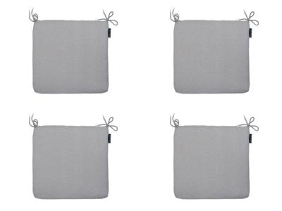Zitje universeel rits ca. 40x40 cm Napels grey wr coating (4 stuks) Madison - Madison