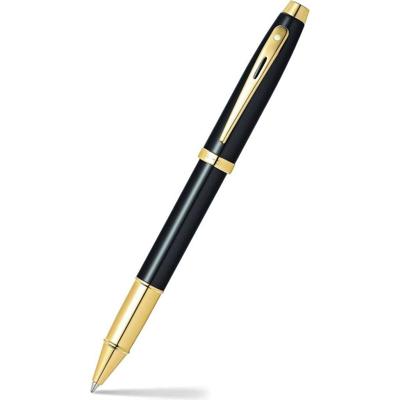 Sheaffer SF-E1932251 Rollerball 100 M Glossy Black Gold Tone Sheaffer SF-E1932251 Rollerball 100 M Glossy Black Gold Tone