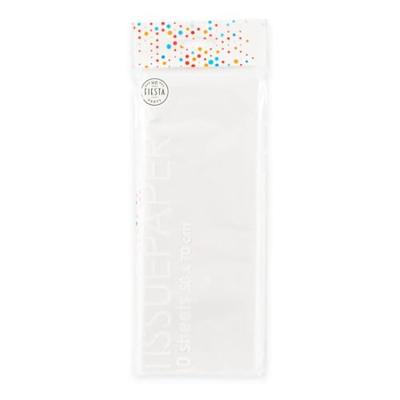 Globos Tissuepapier 10 vellen wit, 50x70cm