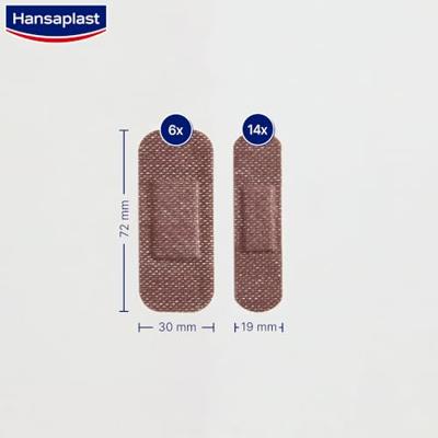Hansaplast Pleisters Sensitive Strips - Donker - thumbnail