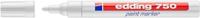 Edding 750 paint marker 4-750049 Lakmarker Wit 2 mm, 4 mm - thumbnail