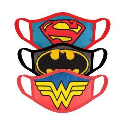 Justice League - Face Masks (3 Pack)