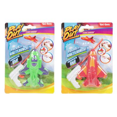 Toi-Toys Play out afschiet foam vliegtuigje