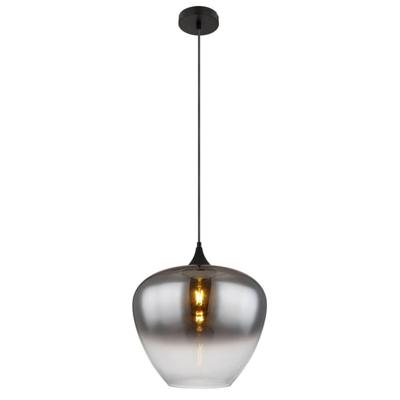 Globo Zwarte hanglampMaxy enkel Ø 29cm - 15548H2