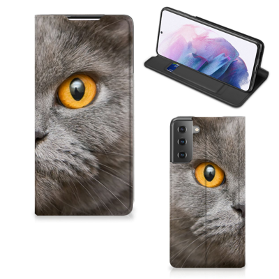 Smartphone hoesje Samsung Galaxy S21 Plus Britse Korthaar