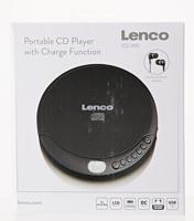 Lenco CD-010 Discman CD, CD-RW, CD-R Acculaadfunctie Zwart - thumbnail