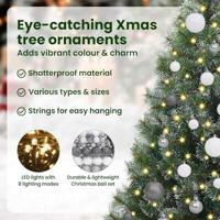 Kunstkerstboom met 150 LED met standaard Groen 150 cm PE en PVC - thumbnail