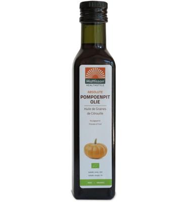 Mattisson HealthStyle Pompoenpit Olie