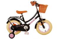 Volare excellent kinderfiets - meisjes - 12 inch - zwart - thumbnail