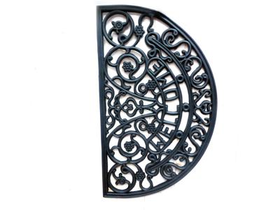 Halfronde deurmat - Warentuin mix