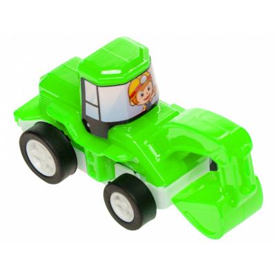 LG Imports graafmachine jongens 6,5 cm groen LG Imports graafmachine jongens 6,5 cm groen