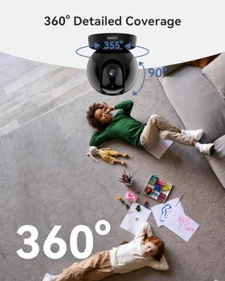 Imou Rex 3D - 3K IP-camera Zwart - thumbnail