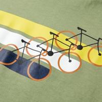 Kindershirt met korte mouwen 92 lichtkakikleurig - thumbnail