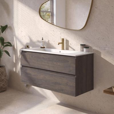 Ben Tendenza badmeubel incl. keramische wastafel 100x46x62cm prime oak