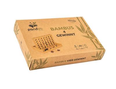 Pandoo Vier wint! - legspel - bamboe
