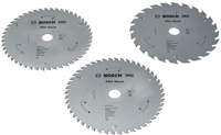 Bosch Accessoires pro wood cirkelzaagbladen | 165mm | 3 stuks | cordless - 2608644730 - thumbnail