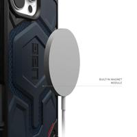 UAG Monarch Pro MagSafe Case Cover Apple iPhone 16 Pro Max Blauw Stootbestendig - thumbnail