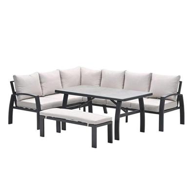 Vasano Lounge Diningset Links Desert Sand Garden Impressions - Garden impressions Vasano Lounge Diningset Links Desert Sand Garden Impressions - Garden impressions