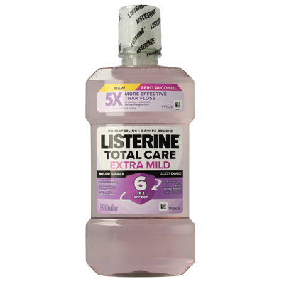 Listerine Mondwater extra mild 500 Milliliter Listerine Mondwater extra mild 500 Milliliter