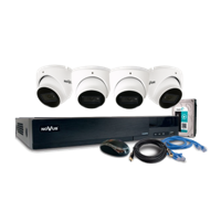 Novus Box 4-4 - Complete 4MP Beveiligingscamera Set met 4 Camera's - thumbnail