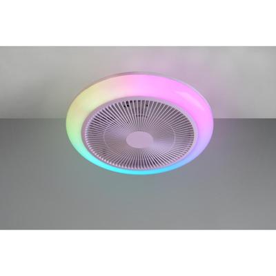 Trio Design ventilatorHolmsund wit Ø 46cm met RGB functie - R69282101