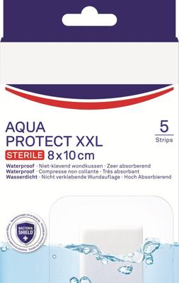 Hansaplast Aqua protect antibacterieel XXL 5 Stuks
