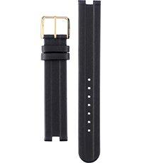 Horlogeband Rado 129.4075.4 / 07.08521.10 / R071852110 XS Leder Zwart 5mm