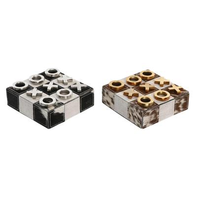 Drie-op-een-rij Spel Home ESPRIT (2 Stuks)