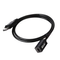 club3D CAC-1120 DisplayPort-kabel DisplayPort / Mini-displayport Adapterkabel DisplayPort-stekker, Mini DisplayPort-bus 1.00 m Zwart - thumbnail