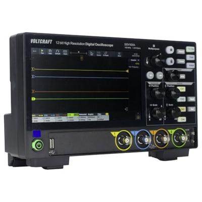 VOLTCRAFT DOV1004 Digitale oscilloscoop 100 MHz 4-kanaals 1.25 GSa/s 50 Mpts 12 Bit Digitaal geheugen (DSO) 1 stuk(s)